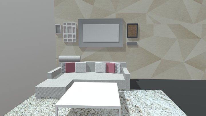 Liveroom 3D Model