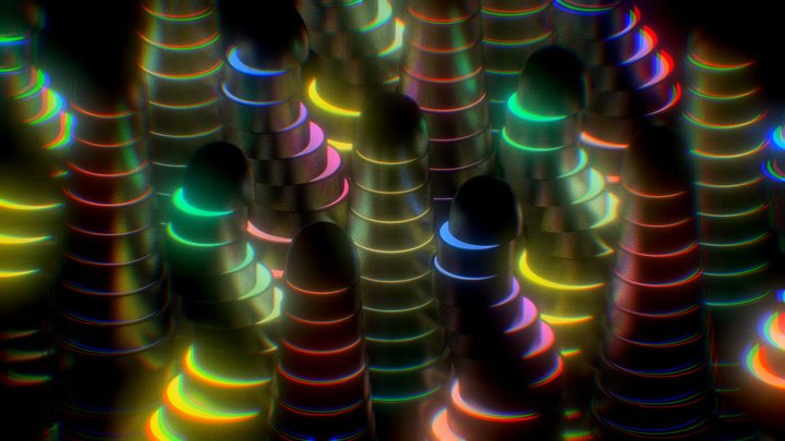 Neon Wigglers (Use J + K Keys) – Modello 3D gratuito STL