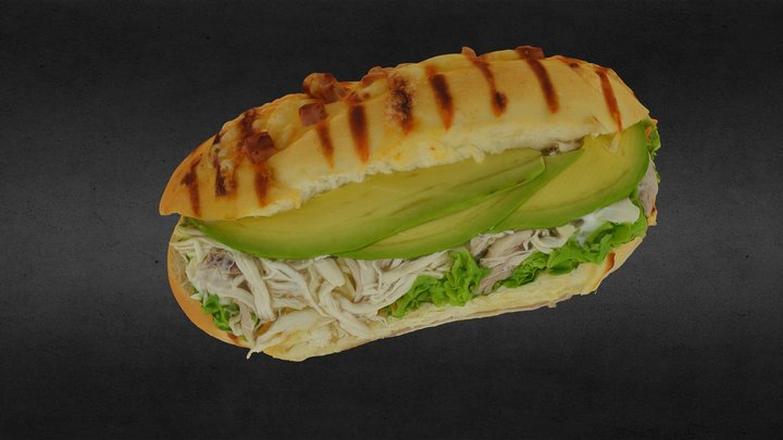Sandwich 3 3D Model