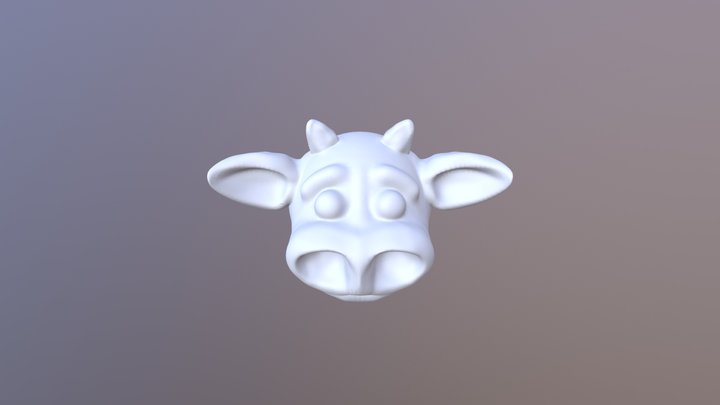 Little Cow 3D Model