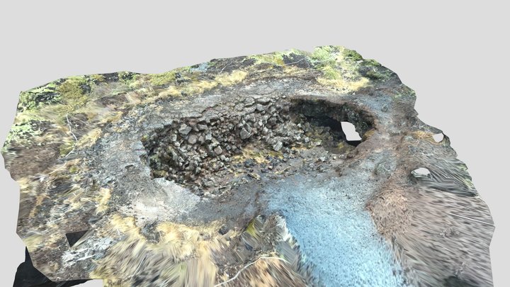Leiðarendi Lava Cave - Iceland 3D Model