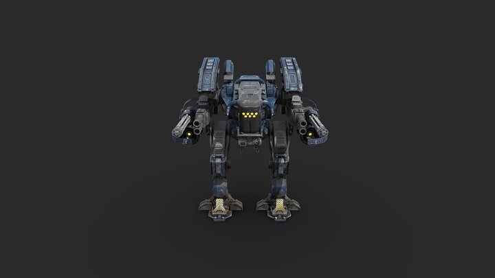 3D Mech 3D Model