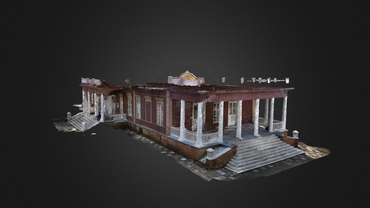 Pyotr Semyonov-Tyan-Shansky manor house 3D Model