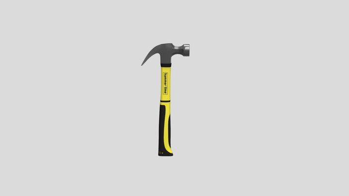 Hammer tool 3D Model