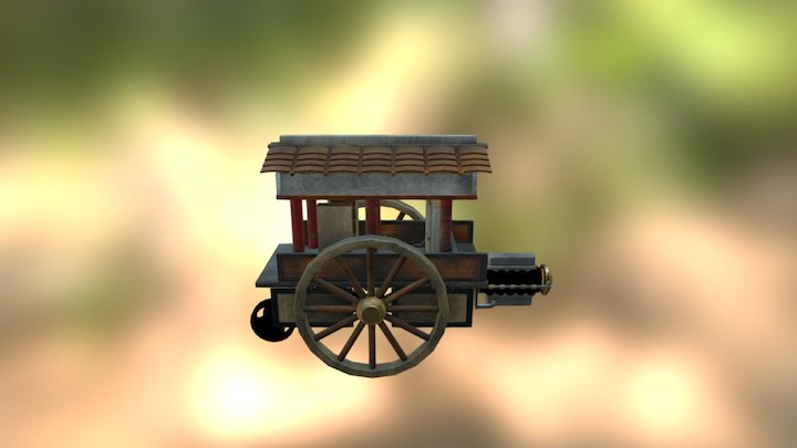 Item Cart 3D Model