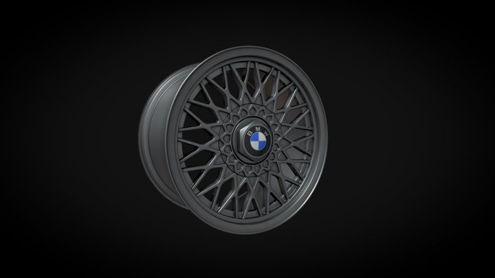 E30 M5 Rim 3D Model