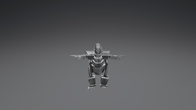 Mechagodzilla 3D Model