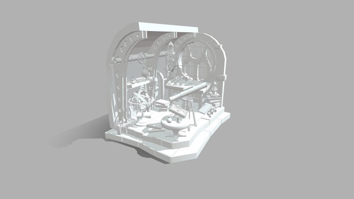 enviroment final portfolio 3D Model