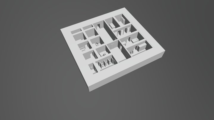 Fuhrerbunker 3D Model