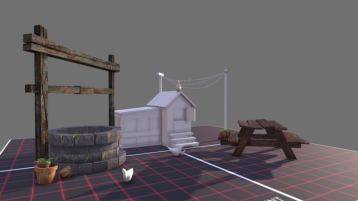 Grandma's House - 2MoreDetailedProps 3D Model