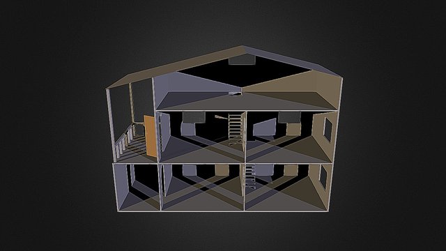 Doll House 2 3D Model