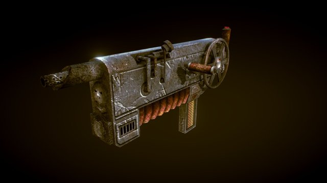 Steampunk Automat 3D Model