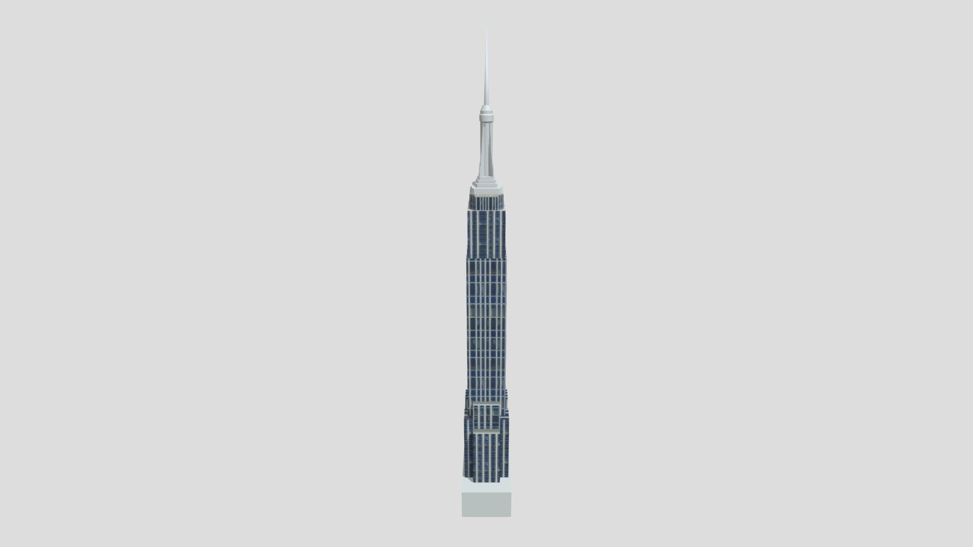 Empire State Building - 3D model by Brad Cole (@BradCole) [348a7c0