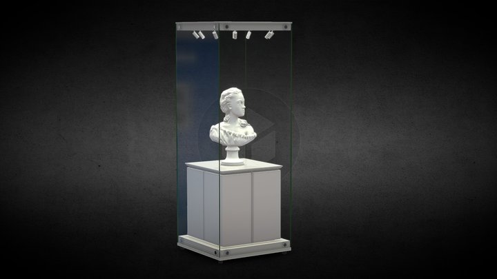 Музейная витрина  |  Museum Showcase 3D Model