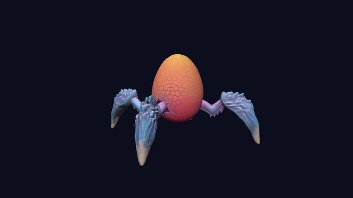 Alien Egg 3D Model