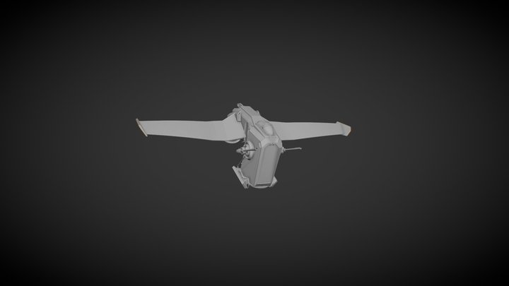 Avalance Aircraft 3D Model