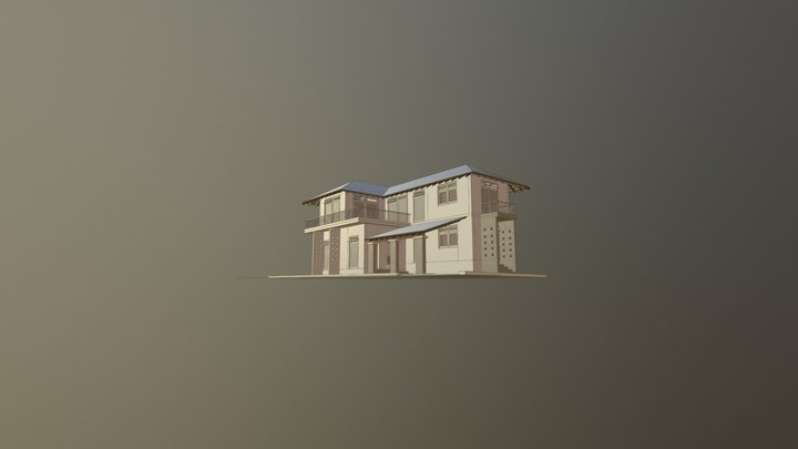 Asiri_House_by Architect_Rajeeva 3D Model