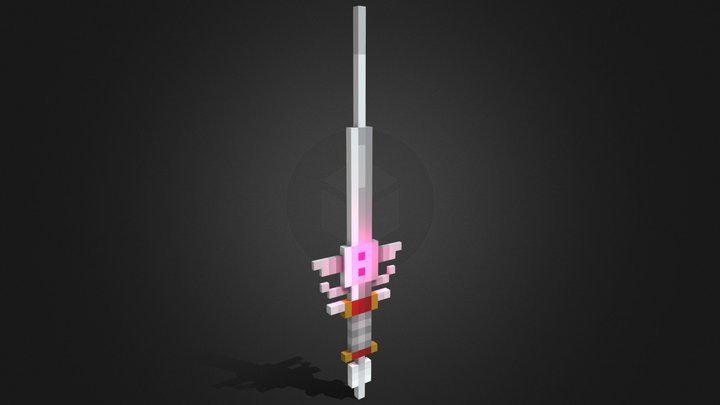 "Bia" the Claymore Sword 3D Model