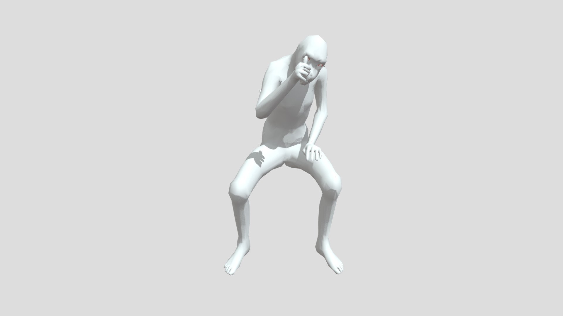 Sitting Thumbs Up