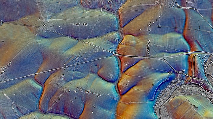 Stonehenge, Durrington & Amesbury - 3D landscape 3D Model