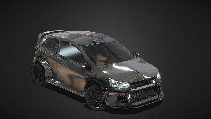 Volkswagen Polo WRC Edition 2022 3D Model