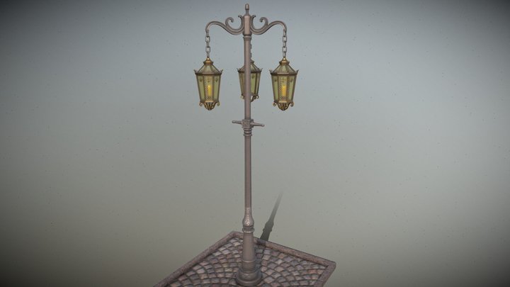 Street lamp 3D Model
