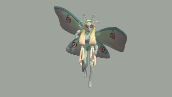 Amaris Corrupted ver. 3D Model