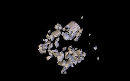 Pillar Break024.obj 3D Model