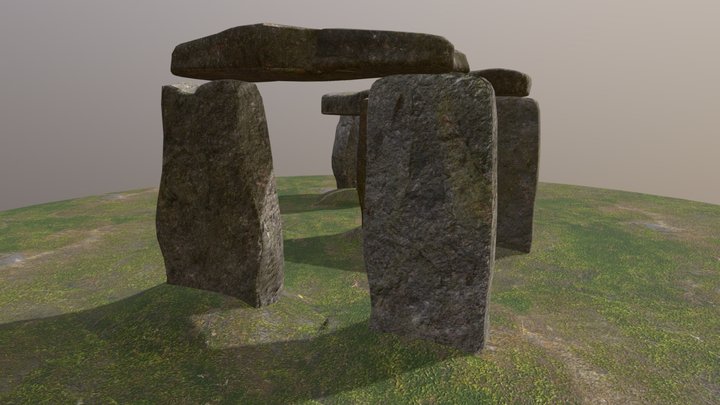 Стоунхендж 3D Model