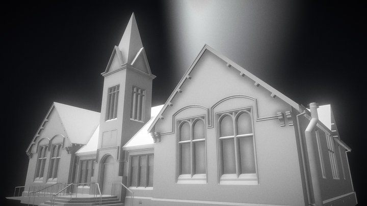 Library 3D Model