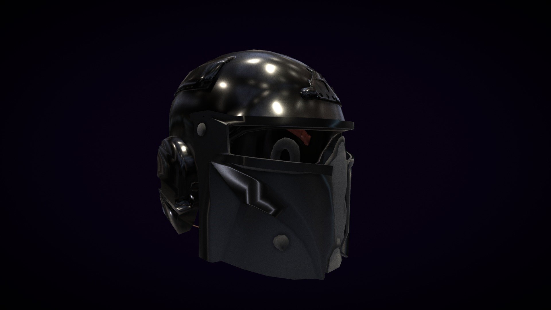 Helmet_Lvl_III _custom - Download Free 3D model by Astra (@Astra7872 ...