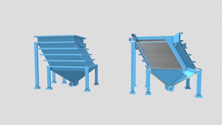 Lamella Clarifier 3D Model