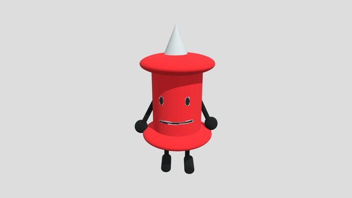 Pin 3D Model
