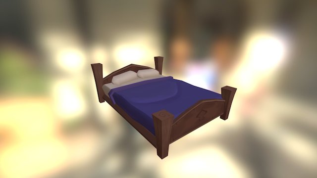 30 Day Challenge Bed Item 3D Model