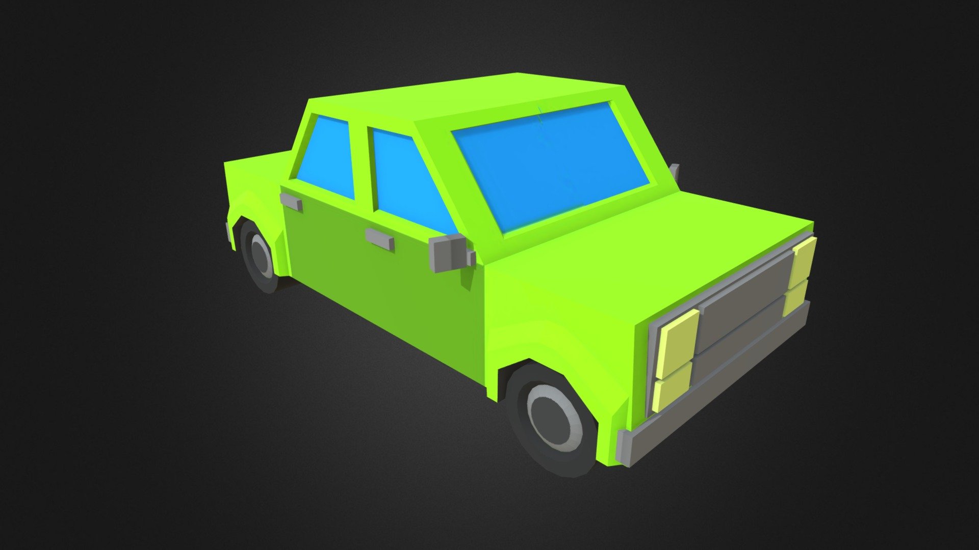 Low Poly Car