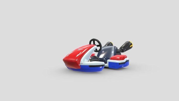 Mario Kart 8 - Standard Kart WiiU/Switch 3D Model