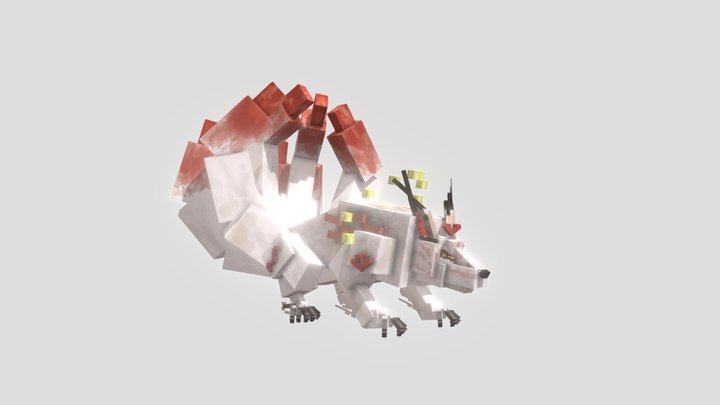 nine-tailed fox 3D Model