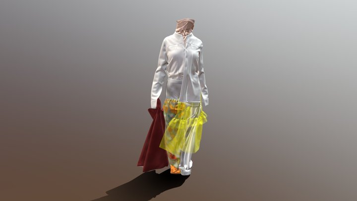 DEEP - OUTFIT 01 3D Model