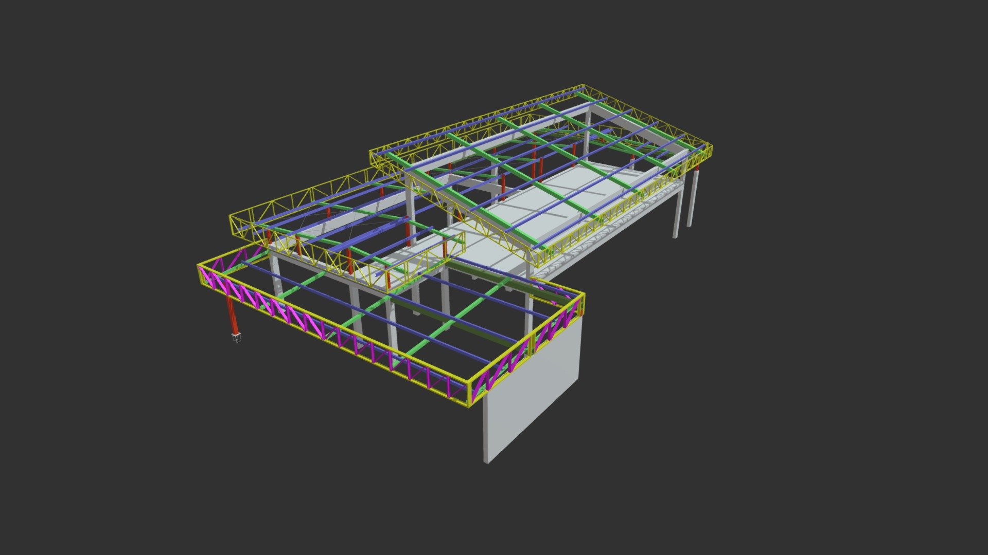 Cobertura Residência - 3D model by Breno Oliveira Engenharia ...