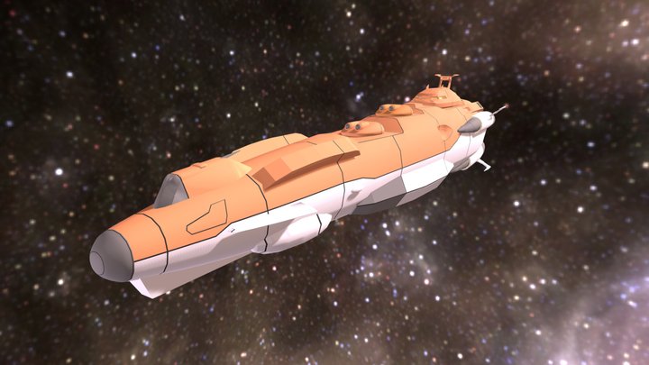 SBY: Martian Warship 3D Model