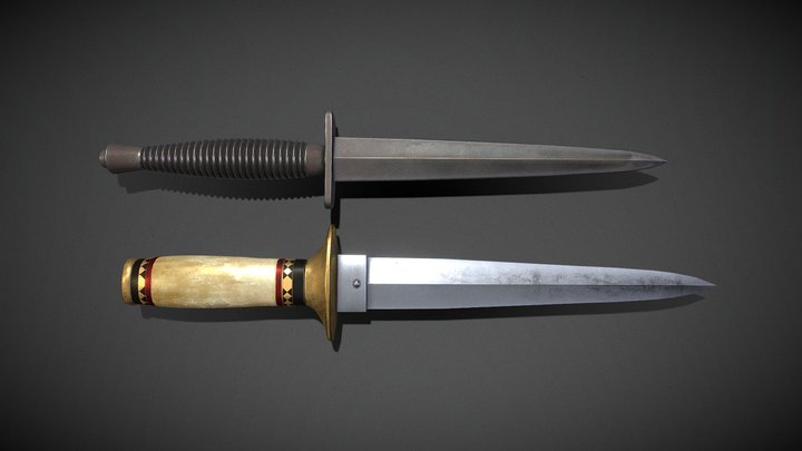 Knife 3D Model