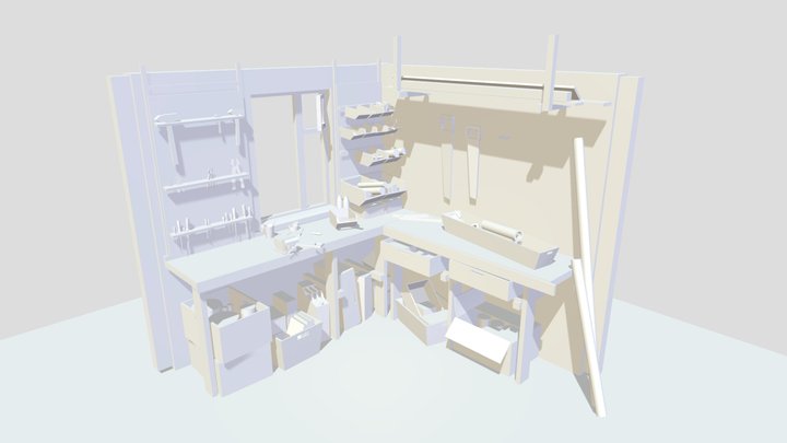 Workspace Retry Drafts 3D Model