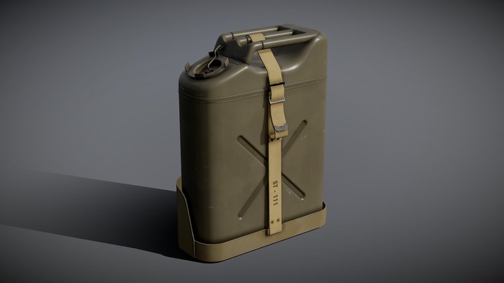 Jerrycan – Modello 3D gratuito STL