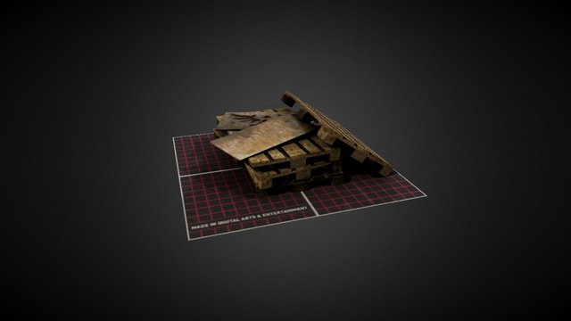 Wooden Debris 3D Model