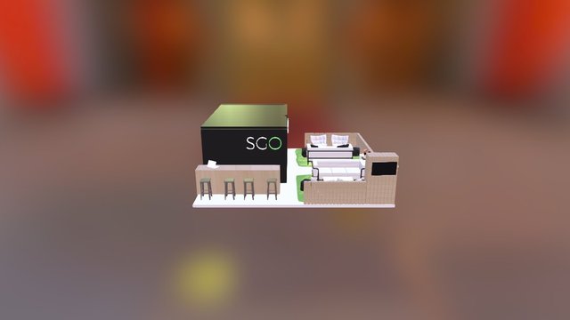 SGO NAB Booth 3D Model