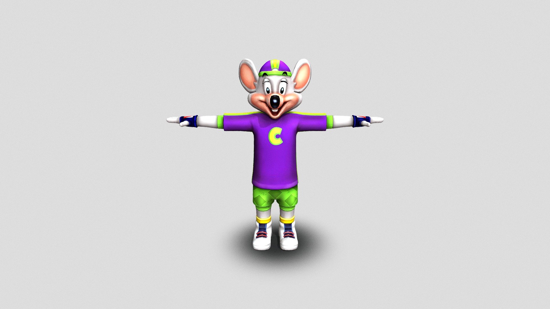 Chuck E Cheese Download Free 3d Model By Harrisonhag1 3497d62 Sketchfab 8853