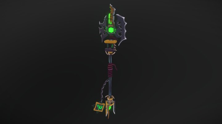 Axe of Kebdana - Wow Inspired 3D Model