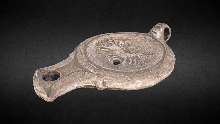 Lucerna (Roman oil-lamp) 3D Model