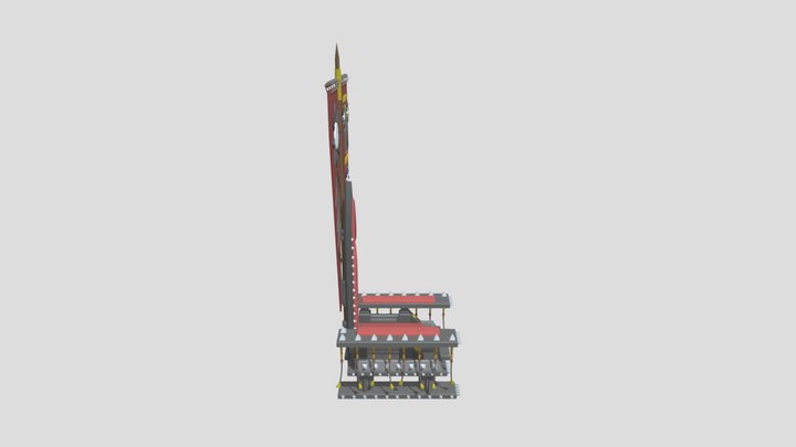 Hw6 [XYZ School] 1st model [Throne] 3D Model