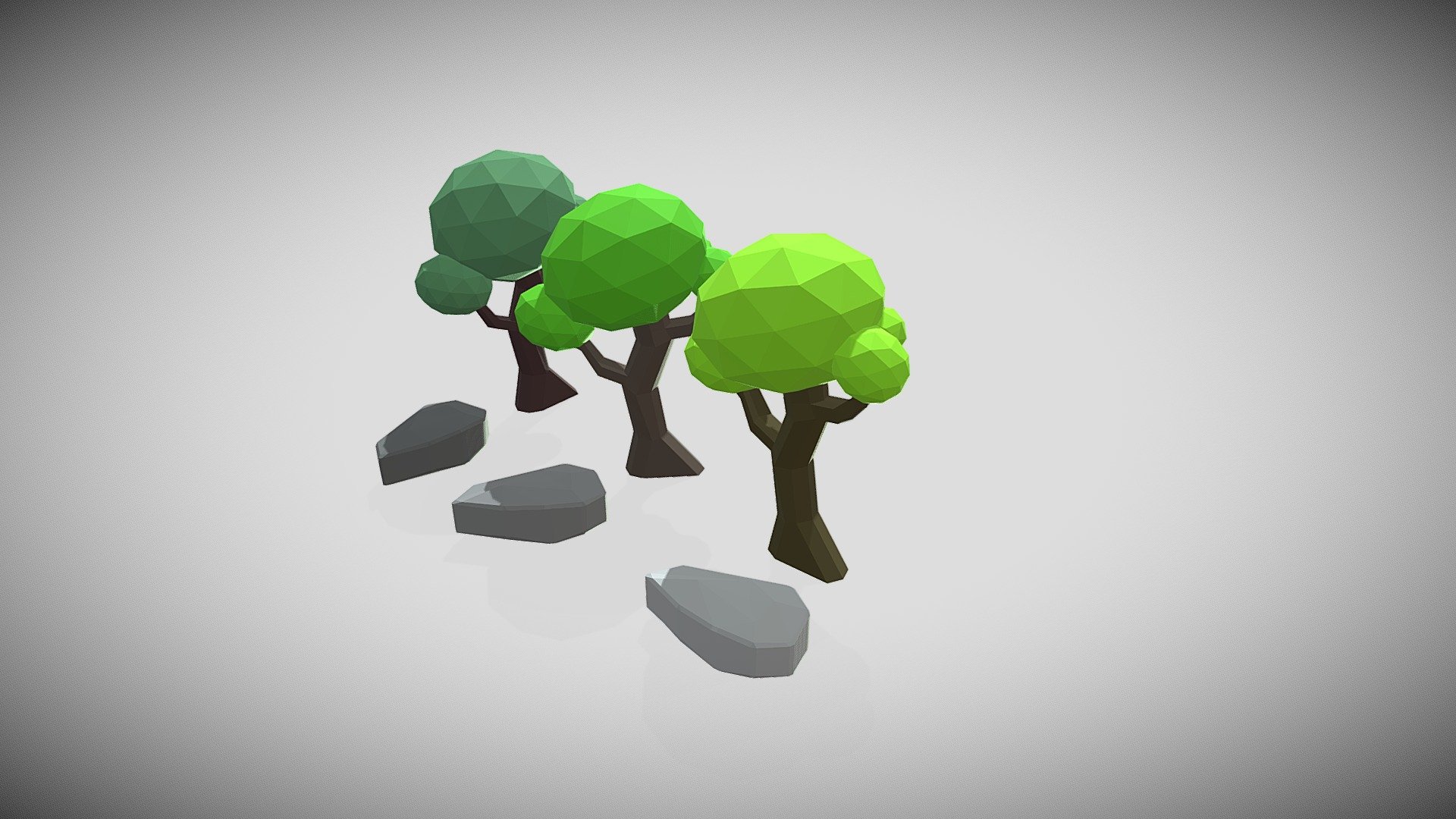 низко полигональная графика - Download Free 3D model by makayr [349c05b ...